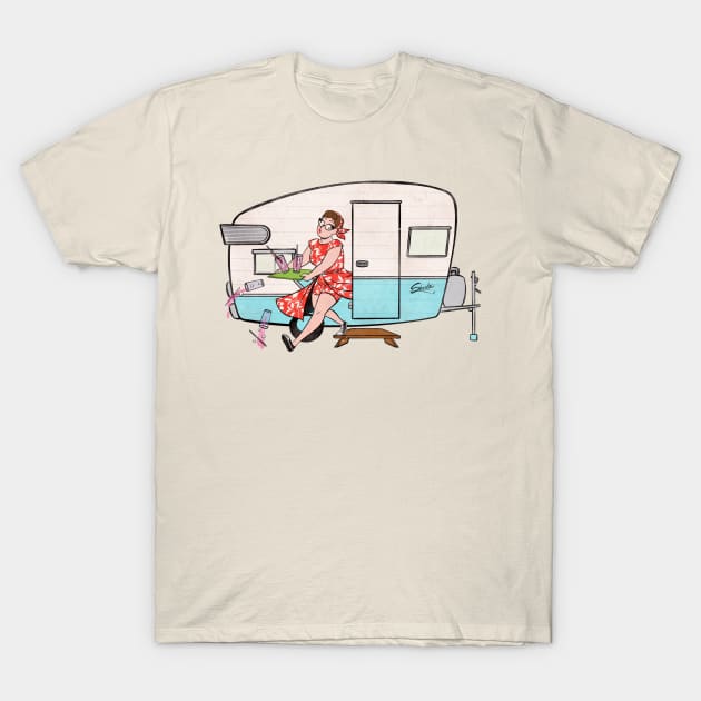 RC Shasta Cartoon T-Shirt by Creative Camper